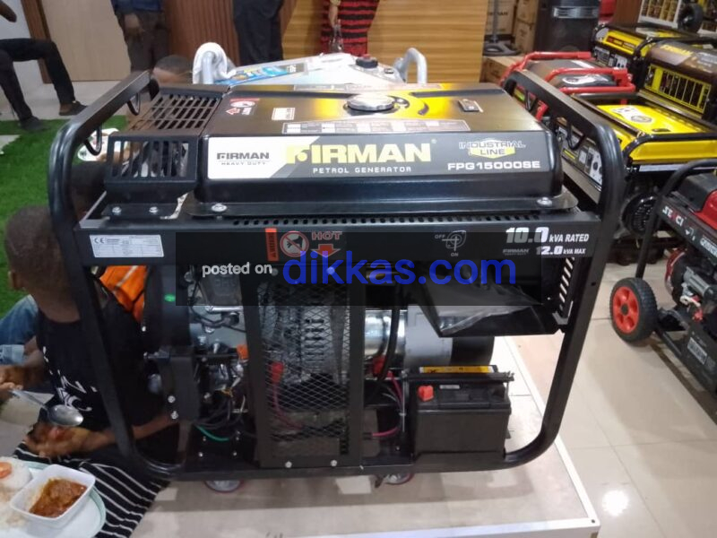 Firman 10-12KVA 22-25HP generator