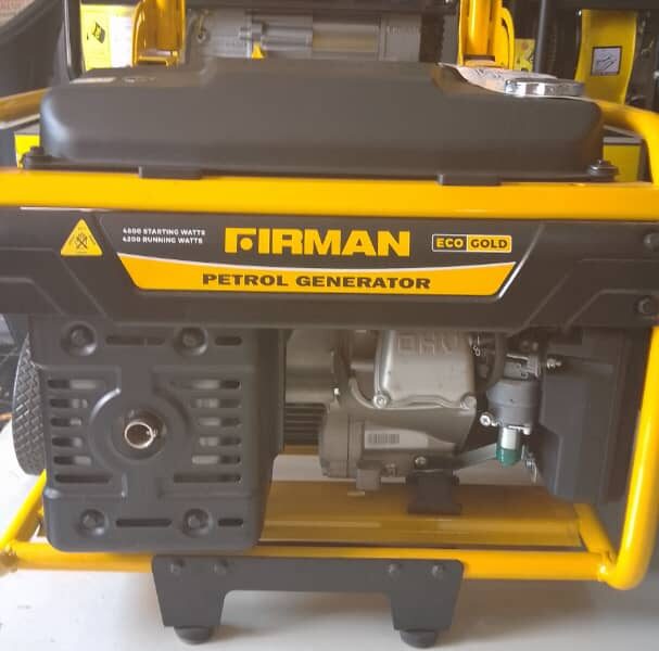 Firman 4.8KVA generator: