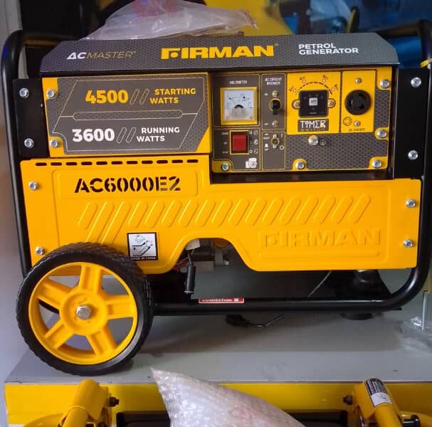 Firman 4.5KVA generator for sale