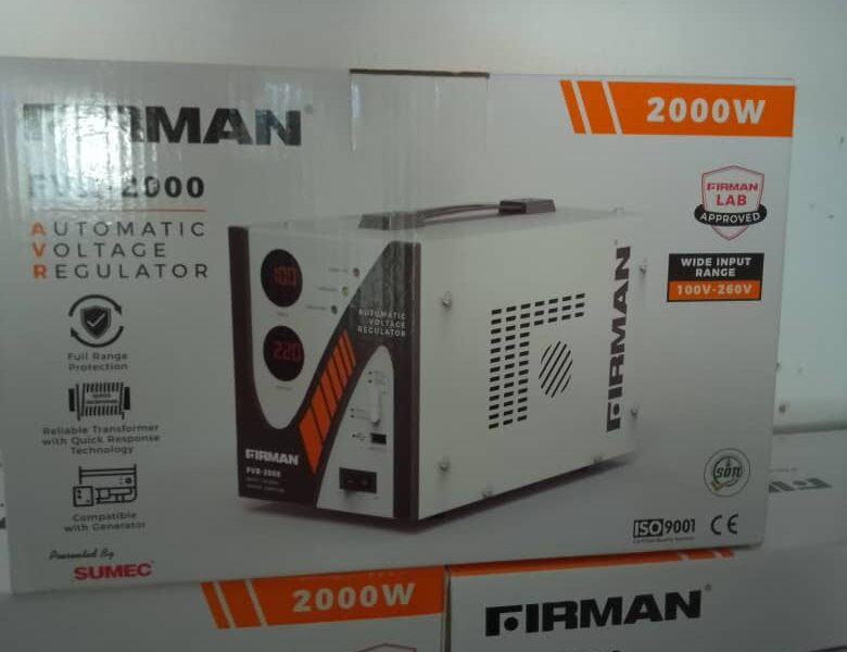 Firman FVR-2000 Automatic Voltage Regulator & Power Bank
