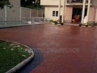 Concrete Stamp Floor Installation
