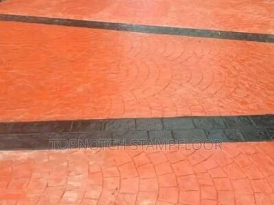 Concrete Stamp Floor Installation
