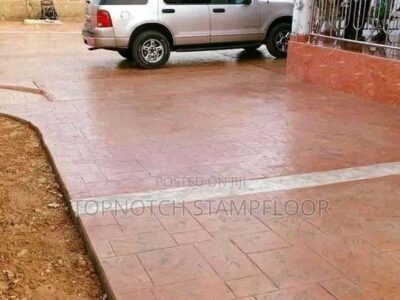 Concrete Stamp Floor Installation