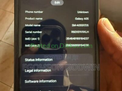 Samsung Galaxy A05 64 GB White