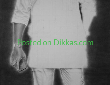 Commission pencil drawing big size 2ftx4ft frame